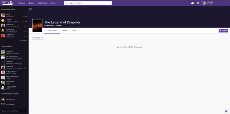 Looks like nobody is streaming right now...